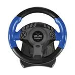 Mebak G-Force 270 Derece Titreşimli 7 in 1 Siyah Mavi Direksiyon Yarış Seti