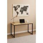 Mebars Narin Çalışma Masası 120x60 Meşe Bilgisayar Masası Ofis Masası