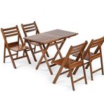 Mebel Stil İspanya 60x100 cm Balkon Masa Takım