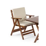 mebel stil MİNDER London - Polyester Kumaş, Su itici özellikli , Fermuarlı Sandalye Minderi