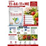 Mebor 11-44-11 Me 1 Kg Çiçeklendirici -Çiçek Tutturucu-Yaprak Ve Toprak Gübresi