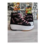 MECH BUTİK Blackpink Mix Üye Baskılı Kalın Tırtıklı Taban Spor Ayakkabı Sneaker