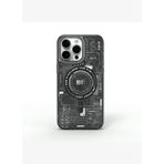 Mecha Circuit H Serisi Magsafe uyumlu Desenli iPhone 15 Pro Max Kılıf
