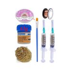 Mechanic Krem Lehim 183 C 42g Flux Lehim Toplama Cp-2015 Emme Teli 2,0mm Havya Uç Temizleme Set05