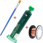 Mechanic UV Anakart + Pcb Bord 10 cc Lehimleme Yalıtım Boyası + Yol Çekme Teli Üçlü Set