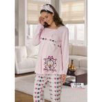 Mecit 1519 Pembe Lohusa Pijama Takımı