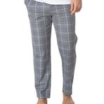 Mecit 3003 Gri Ekoseli Erkek Tek Alt Pijama
