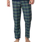 Mecit 3004 Lacivert Ekoseli Erkek Tek Alt Pijama
