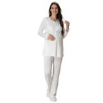 Mecit 5414 Ekru Lohusa Pijama Takımı