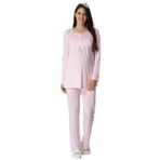 Mecit 5414 Pembe Lohusa Pijama Takımı