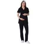 Mecit 6008 Siyah Hamile Lohusa Pijama Takımı