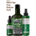 Mecitefendi Biberiye Saç Bakım Seti Nüans - Biberiye Şampuan 250 ml + Biberiye Serumu 50 ml+ Biberiye Şaç Toniği 150 ml