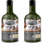 Mecitefendi Sarımsak Şampuan 400 ml Saç Dökülmesine ve Kepeğe Karşı Bitki Özlü Şampuan 2li