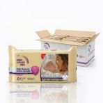 MED-COVER Baby Pişik Önleyici Bakım Mendili – Pudra Esintisi / 50'li x 3 Avantaj Paketi