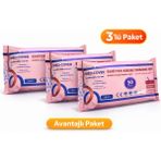 Med-Cover Bariyer Kremli Perine Temizleme Mendili 50’li x 3 Paket (150 Adet) Hassas Bölge Inkontinans Bakımı