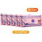Med-Cover Bariyer Kremli Perine Temizleme Mendili 50’li x 5 Paket (250 Adet) Hassas Bölge Inkontinans Bakımı
