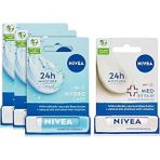 Med Repair Dudak Bakım Kremi, 24 Saat Nem,Doğal Yağlar,Spf 15 (4,8 Ml) + Hydro Care Dudak Bakım Kremi, 24 Saat Nem, Aloe Vera, Saf Su Doğal Yağl