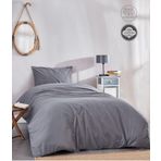 Medaillon Home Gri %100 Pamuklu Tek Kişilik Nevresim Takımı