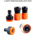 Medalyan-1/2" Hortum Musluk Bağlantı Adaptörü (2 Adet) + 1/2-3/4" Musluk Adaptörü
