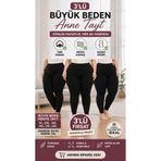 Medament 3’lü Büyük Beden Anne Penye Tayt – Gün Boyu Rahatlık & Avantajlı Paket