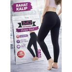 Medament RAHAT KALIP YÜKSEK BEL AĞLI PENYE TAYT [RAHAT KALIP,PAMUKLU TAYT] - Siyah