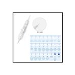 MEDAY KOZMETİK MEDAY VİDALI KALICI MAKYAJ İĞNESİ 1R 0,30MM 10ADET