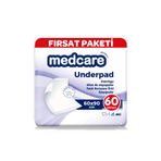 Medcare 60x90 cm 60 Adet Yatak Koruyucu Örtü