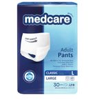 Medcare Classic Emici Külot Yetişkin 5,5 Damla Large Beden 30 Adet Paket Hasta Bezi