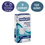 Medcare Classic Emici Külot Yetişkin 5,5 Damla Medium Beden 4x30 Adet Paket Hasta Bezi