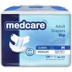 Medcare Classic Medium 120 Adet Yetişkin Hasta Bezi