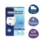 Medcare Emici Külot Yetişkin Hasta Bezi XLarge (XL) 120 Adet