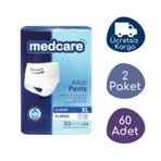 Medcare Emici Külot Yetişkin Hasta Bezi XLarge (XL) 60 Adet