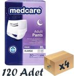 Medcare Maxi Emici 8 Damla XLarge Beden 4x30 Adet Paket Hasta Bezi