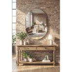 meDDex Dekoratif Banyo Salon Hol Koridor Makyaj Aynası 80x60