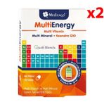 Medicago Multienergy Multivitamin Multimineral Q10 2x30 Tablet