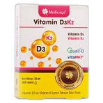 Medicago Vitamin D3 K2 20 ml Damla