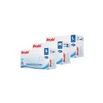 Medicalx Beybi Pudrasız Mavi Nitril Muayene Eldiveni 100 lü Paket - Small