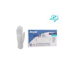 Medicalx Beybi Vinil Şeffaf Muayene Eldiveni Pudrasız 100’lü Paket - Large