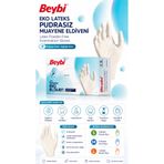 Medicalx Eko Pudrasız Lateks Eldiven - 100'lük Kutu
