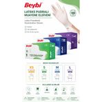Medicalx Pudralı Lateks Eldiven - 100'lük Kutu