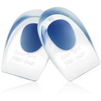 MediGel MG03 Silikon Topuk Desteği, Ortopedik Topuk Pedi, Şok Emici Jel Tabanlık (36-40(Small-Medium))