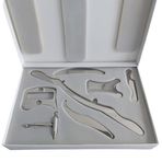 Medikalbirlik Graston Tools 7 Parçalı Yoğun Paslanmaz Çelik Masaj Seti