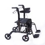 Medikalcim Comfort Plus DM-9124 Lüx Ayak Pedallı Alüminyum Rolatör