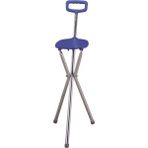 Medikalcim Comfort Plus KY940L Oturaklı Baston - Siyah - 100 cm