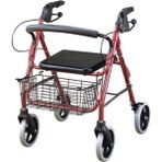 Medikalcim Hasta Yaşlı Yürüteci Lüx Yürüteç Tekerlekli Walker - W965 Tekerlekli Rollatör - Siyah - 100 cm