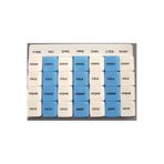 MEDİKALCİM İlaç Saklama Kutusu Tapbox - 7 Günlük - 28 Gözlü