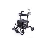 MEDİKALCİM İthal Lüx Ayak Pedallı Alüminyum Rolatör Yürüteç Bz9124a Comfort Plus