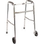 Medikalcim P551 Alüminyum Tekerlekli Walker Yürüteç - Siyah - 100 cm