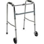 Medikalcim PR-441 Alüminyum Tekerlekli Walker - Siyah - 100 cm