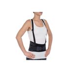 MEDİKALCİM Unisex Siyah Çalışma Korsesi Bel Çevresi 90-120 cm